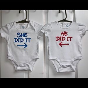 Boy/Girl twin set